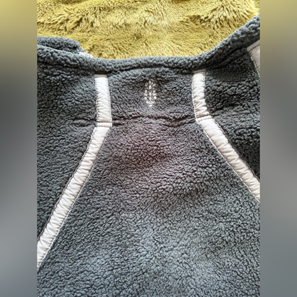 Free People Fleece 1/4 Zip Pullover - Picture 4 of 5